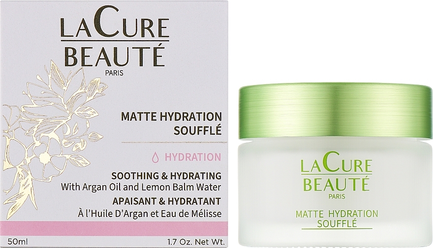 Матирующий крем для лица - LaCure Beaute Matte Hydration Souffle — фото N2