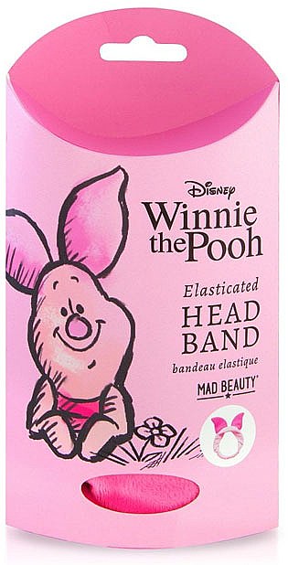 Пов'язка на голову "Порося" - Mad Beauty Elastic Headband Winnie The Pooh Piglet — фото N2