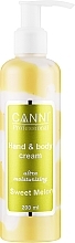 Парфумерія, косметика Крем ультразволожуючий для рук і тіла "Солодка диня" - Canni Hand & Body Cream