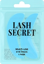 Духи, Парфюмерия, косметика Патчи силиконовые, голубые - Lash Secret Multi-Use Eye Pads