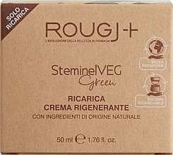 Відновлювальний крем для обличчя - Rougj+ SteminelVEG Green Regenerating Cream (змінний блок) — фото N2