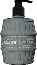 Шампунь для волос - Barbertime Pro Hair Shampoo — фото N1