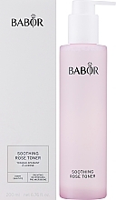 Пом'якшувальний тонік для обличчя - Babor Soothing Rose Toner — фото N1