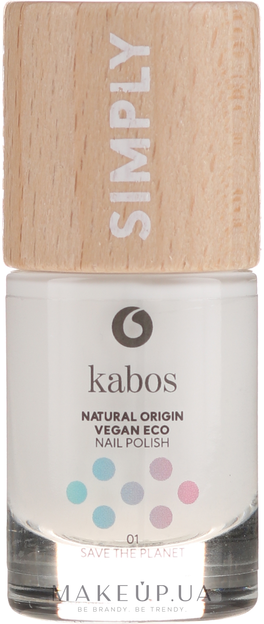 Лак для нігтів - Kabos Classic Nail Polish — фото nr 001