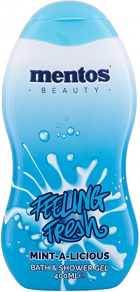 Гель для душу, для дітей - Mentos Feeling Fresh Shower Gel — фото N1