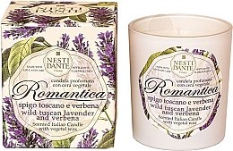 Ароматична свічка "Тосканська лаванда і вербена" - Nesti Dante RomanticaTuscan Lavender & Verbena — фото N1