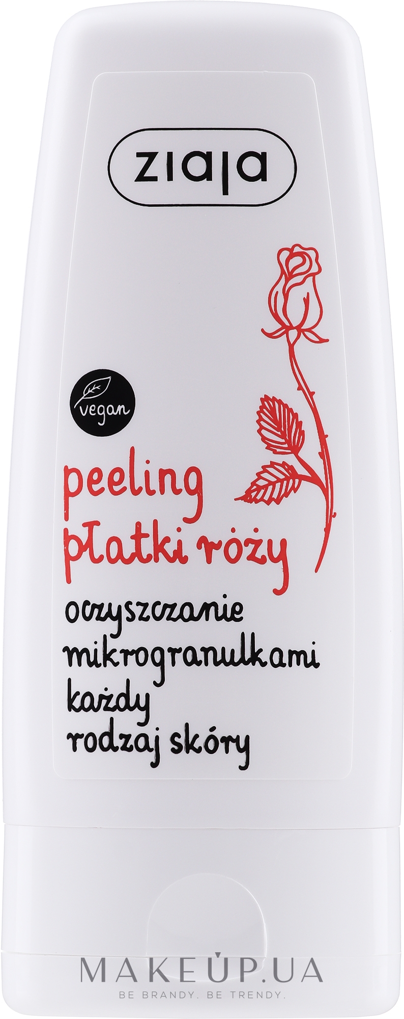 Пилинг для лица с микрогранулами "Масло Розы" - Ziaja Micro-Peeling Rose — фото 60ml