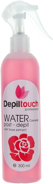 Косметическая вода после депиляции с экстрактом розы - Depiltouch Professional