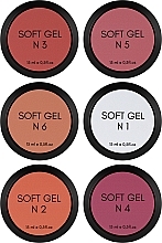 Набір гелів, 6 продуктів - One Pro Line Soft Gel Set — фото N1