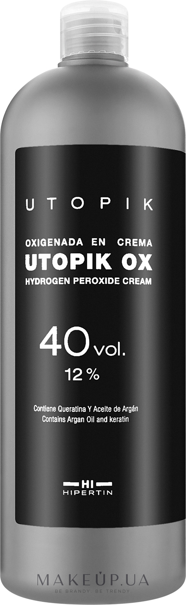 Окислитель 12% - Hipertin Utopik-OX 40 vol — фото 900ml