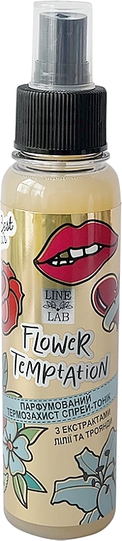 Парфумерний термозахист спрей-тонік для волосся - Line Lab Art LIine Lily and Rose — фото N1