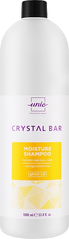 Зволожуючий шампунь для волосся - Unic Crystal Bar Moisture Shampoo — фото N2
