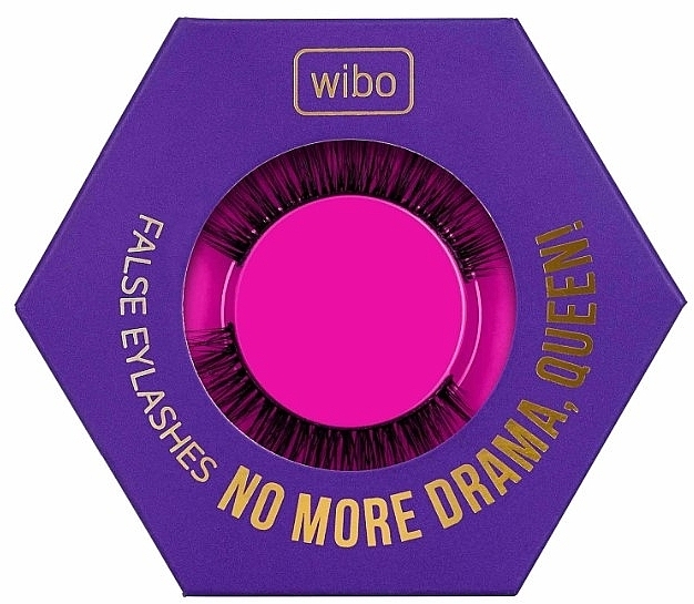 Ленточные накладные ресницы - Wibo No More Drama, Queen! False Eyelashes — фото N1