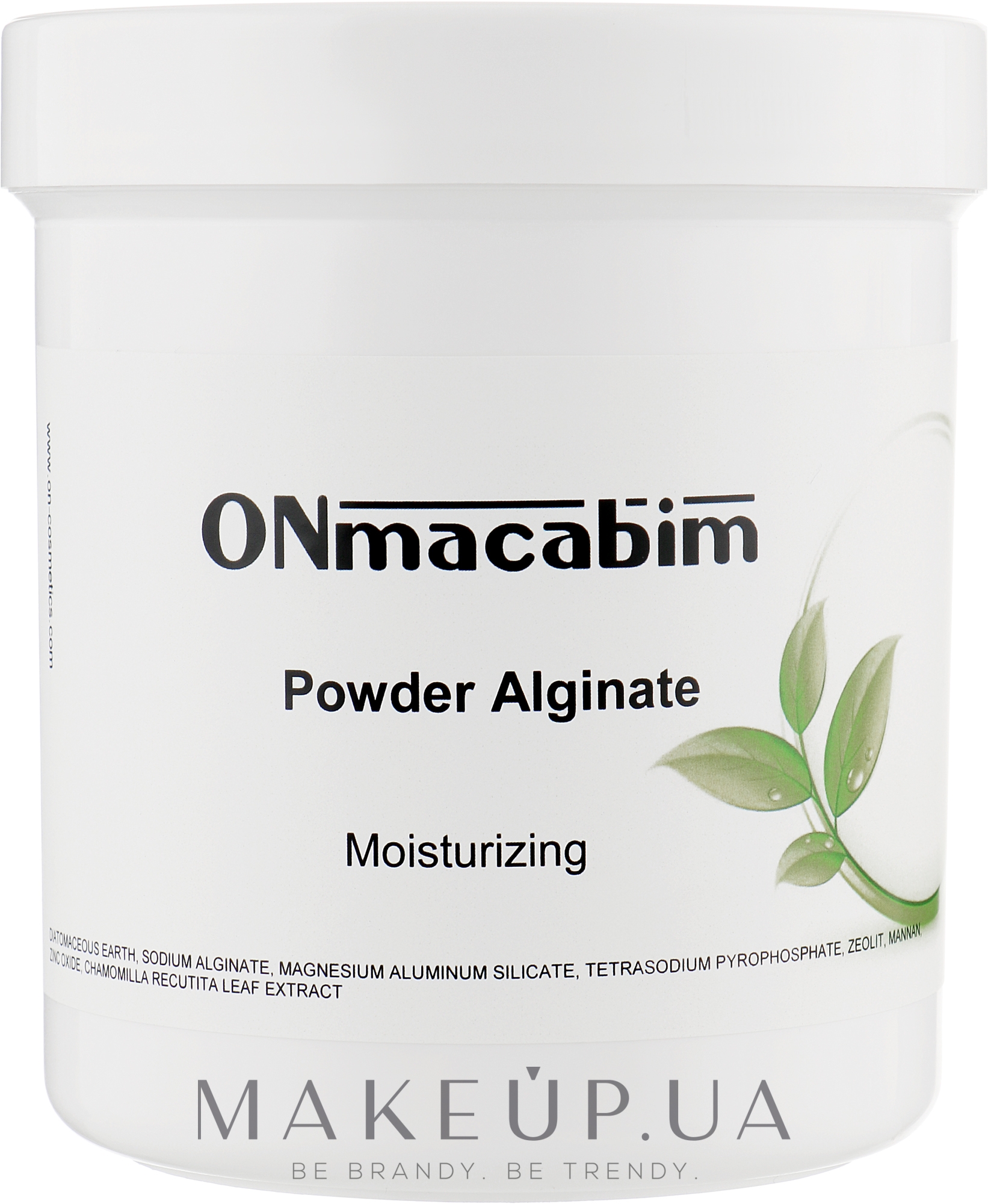 Альгінатна маска "Зволожувальна" - Onmacabim Powder Alginate Moisturising Mask — фото 1000ml