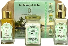 Духи, Парфюмерия, косметика Набор - La Sultane De Saba Shea of the Island (b/lotion/50ml + shea/butter/100ml + oil/50ml)