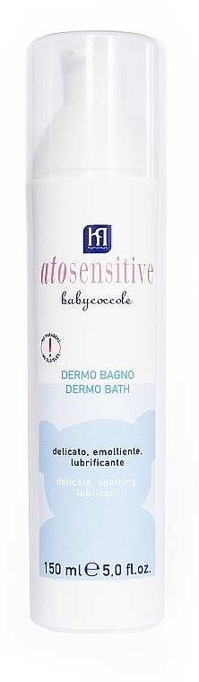 Дермопіна для ванни для сухої та чутливої шкіри немовлят - Babycoccole Atosensitive Dermo Bath — фото N1