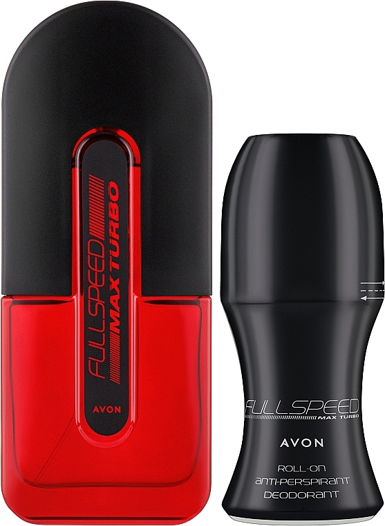 Avon Full Speed Max Turbo - Набор (edt/75ml + deo/50ml) — фото N2