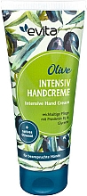 Парфумерія, косметика Інтенсивний крем для рук з оливковою олією - Evita Olive Intensiv Hand Cream
