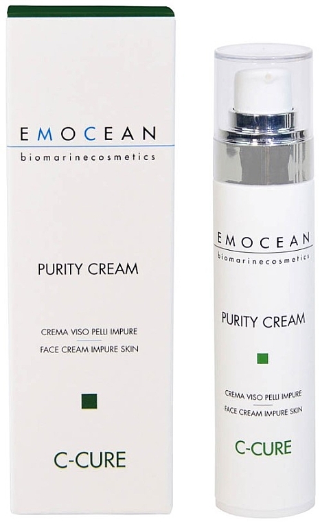 Крем для проблемной кожи лица - Emocean C-Cure Purity Cream — фото N1