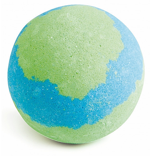 Бомбочка для ванни "Multicolor", блакитно-зелена - IDC Institute — фото N1