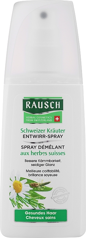 Спрей-кондиционер для волос - Rausch Swiss Herbal Detangling Spray Conditioner — фото N1