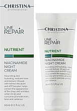 Нічний крем для обличчя з ніацинамідом - Christina Line Repair Nutrient Niacinamide Night Cream — фото N2