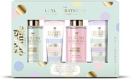 Набір - Grace Cole The Luxuty Bathing Sweet Orange & Ylang Ylang (b/sptay/100ml + bath/foam/100ml + b/cr/50ml + h/cr/50ml) — фото N1