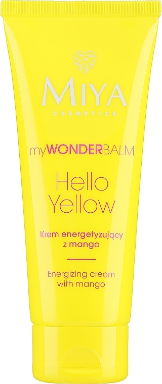 Энергетический крем с манго - Miya Cosmetics My Wonder Balm Hello Yello — фото N2