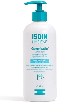Антисептический гель для душа - Isdin Germisdin Antiseptic Soap-Free Shower Gel  — фото N3