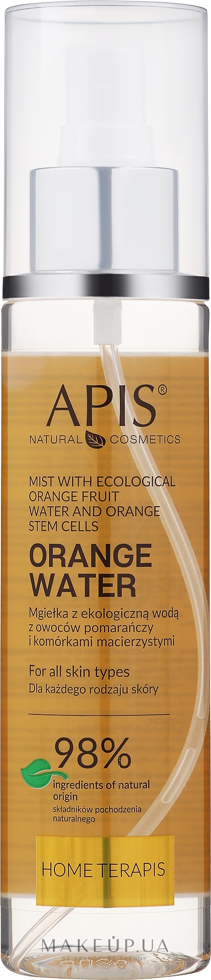 Мист для лица апельсиновый - Apis Professional Home terApis Mist Organic Orange Fruit Water — фото 150ml