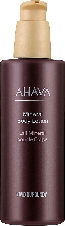 Минеральный лосьон для тела - Ahava Vivid Burgundy Mineral Body Lotion