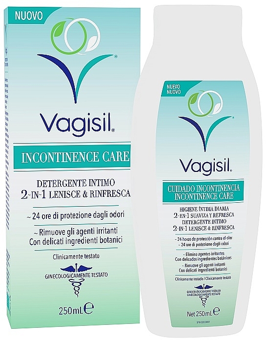 Гель для інтимної гігієни - Vagisil Incontinence Care Daily Intimate Hygiene — фото N1