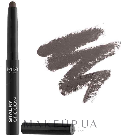 Тени для век - Mia Makeup Stalky Shadow — фото 09 - Almost Black