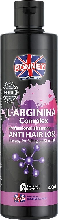 Шампунь для ослабленого волосся - Ronney L-Arginina Complex Anti Hair Loss Shampoo — фото N2