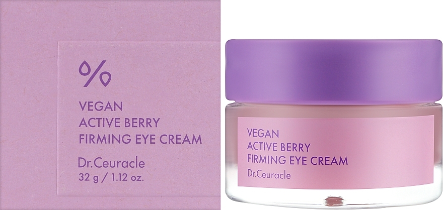 Зміцнювальний крем для шкіри навколо очей - Dr.Ceuracle Vegan Active Berry Firming Eye Cream — фото N2