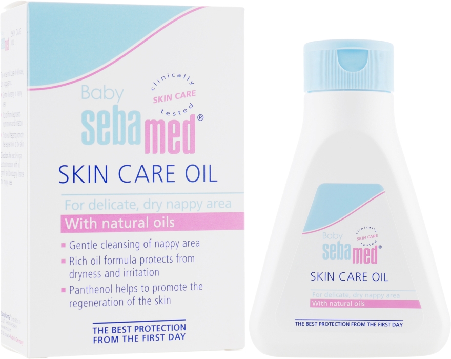 Масло для ухода за кожей детское - Sebamed Baby Skin Care Oil — фото N1