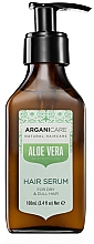Парфумерія, косметика Сироватка для волосся з алое вера - Arganicare Aloe Vera Hair Serum