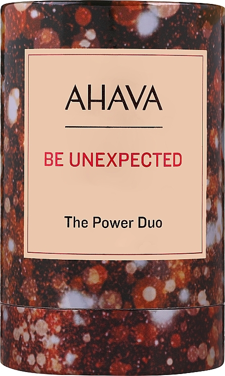 Набор - Ahava Be Unexpected Holiday 2023 The Power Duo Set (h/cr/40ml + b/lot/40ml) — фото N1
