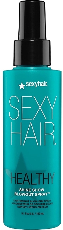 Спрей для укладання волосся - SexyHair HealthySexyHair Shine Show Blowout Spray — фото N2