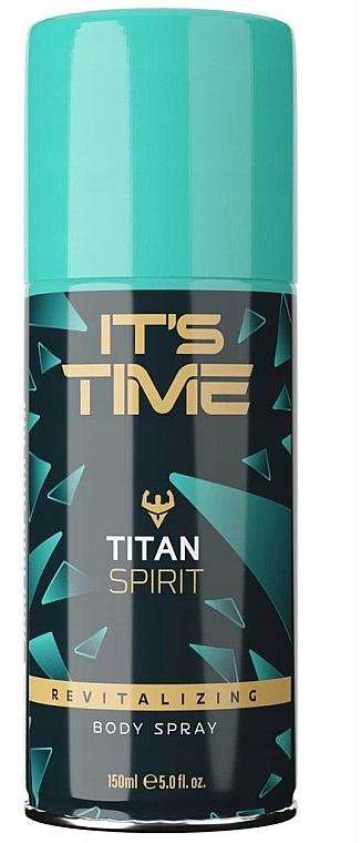 Спрей для тіла - It's Time Titan Spirit — фото N1