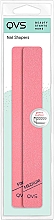 Парфумерія, косметика Пилочка для нігтів, рожева - QVS Nail File
