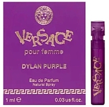 Духи, Парфюмерия, косметика Versace Pour Femme Dylan Purple - Парфюмированная вода (пробник)