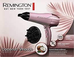 Фен для волос - Remington Coconut Smooth Hairdryer D5901 — фото N2