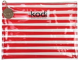 Папка прозрачная в красную полоску - Kodi Professional — фото N1
