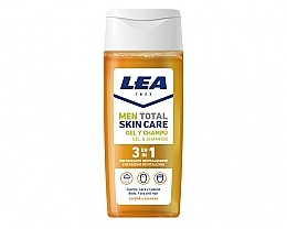 Парфумерія, косметика Гель для душу 3 в 1 відновлювальний - Lea Men Total Skin Care Energizing Revitalizing Shower Gel&Shampoo