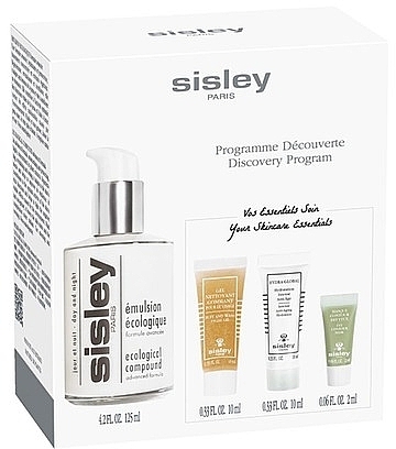 Набор - Sisley Discovery Program Set (f/emuls/125ml + f/gel/10ml + f/cr/10ml + eye/mask/2ml) — фото N1