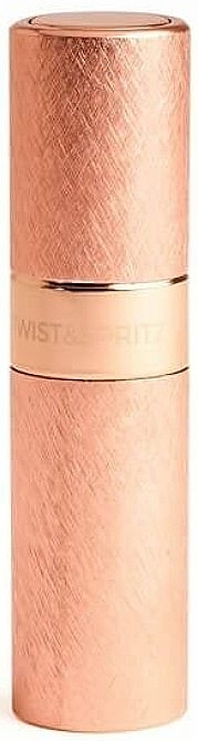 Атомайзер - Travalo Twist & Spritz Rose Gold Brushed Atomizer — фото N1