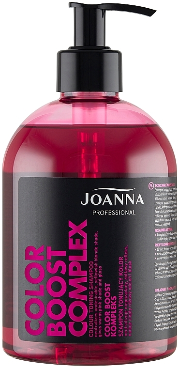 Шампунь для тонирования цвета - Joanna Professional Color Boost Complex Shampoo Toning Color — фото N1