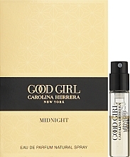 Парфумерія, косметика Carolina Herrera Good Girl Midnight - Парфумована вода (пробник)
