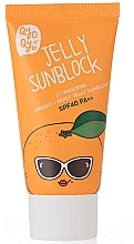 Духи, Парфюмерия, косметика Солнцезащитный крем - Qyo Qyo Tangerine Bright Moist Jelly Sunblock SPF40+